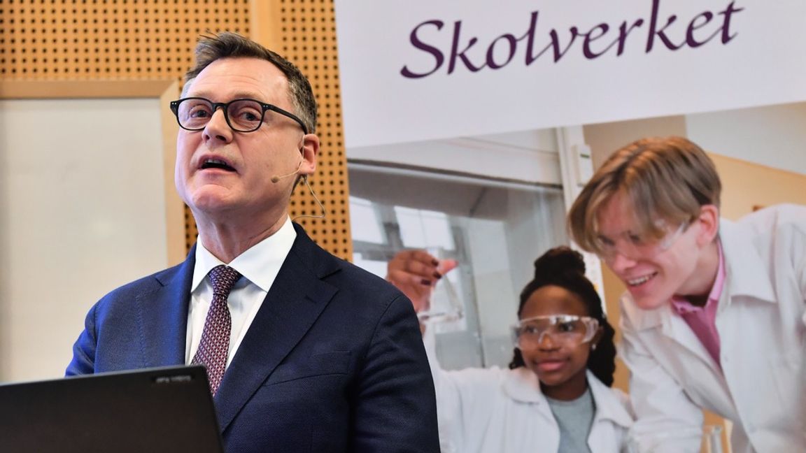 Skolverkets filmer är borta. När man väl lyckas nå ut så dras kommunikationen tillbaka. Foto: Jonas Ekströmer/TT