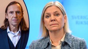 Magdalena Andersson tänker alltid på vad som är bäst för Sverige – utom när hon tänker på vad som är bäst för S. Foto: Jessica Gow/TT