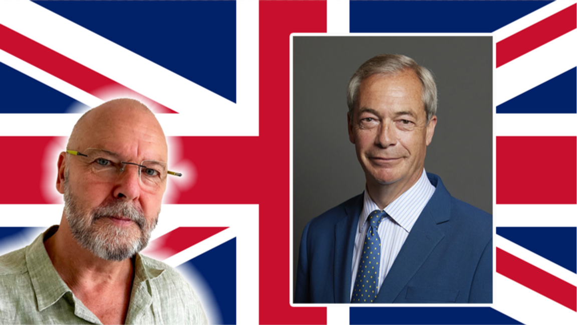 Nigel Farage – Storbritanniens svar på Åkesson/Hitler. Foto: Laurie Noble, CC BY 3.0, via Wikimedia Commons