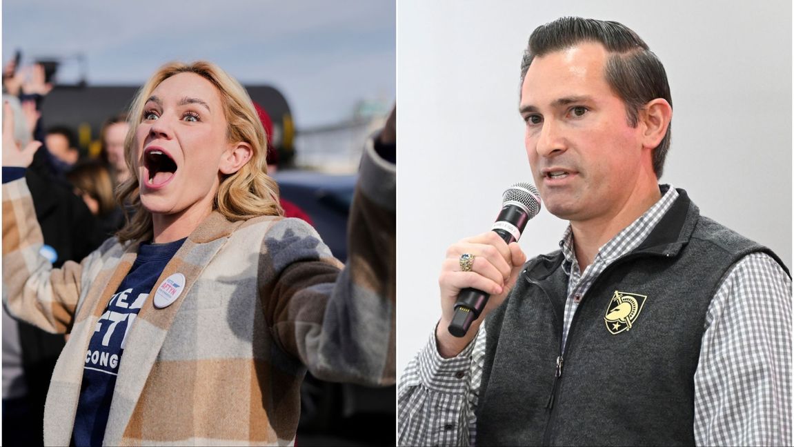 Aftyn Behn och Matt Van Epps tävlar om sjunde distriktet i Tennessee. Foto: George Walker IV/AP/TT/John Amis/AP/TT