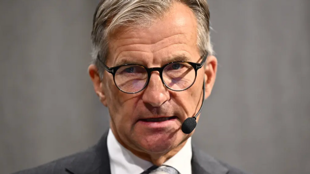 Riksbankschef Erik Thedéen. Foto: Anders Wiklund/TT