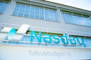 Nasdaqs huvudkontor vid Frihamnen i Stockholm. Arkivbild. Jakob Åkersten Brodén/TT