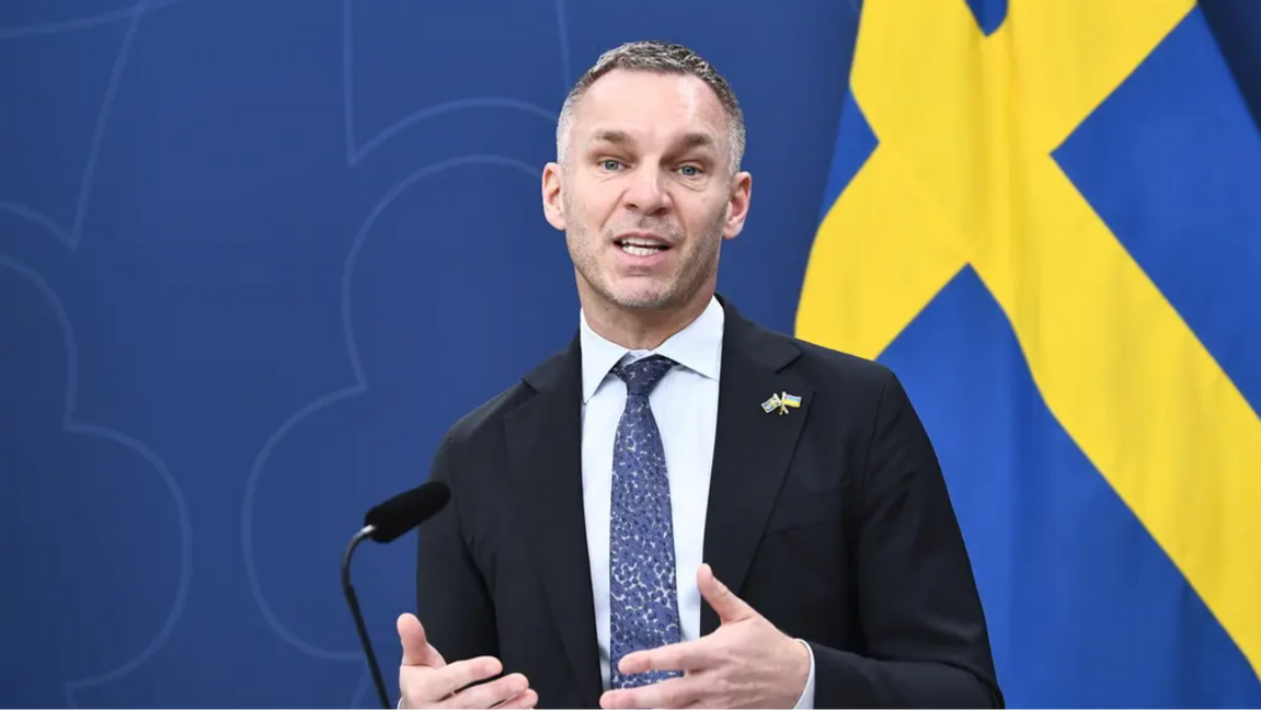 Civilminister Erik Slottner (KD). Foto: Lars Schröder/TT