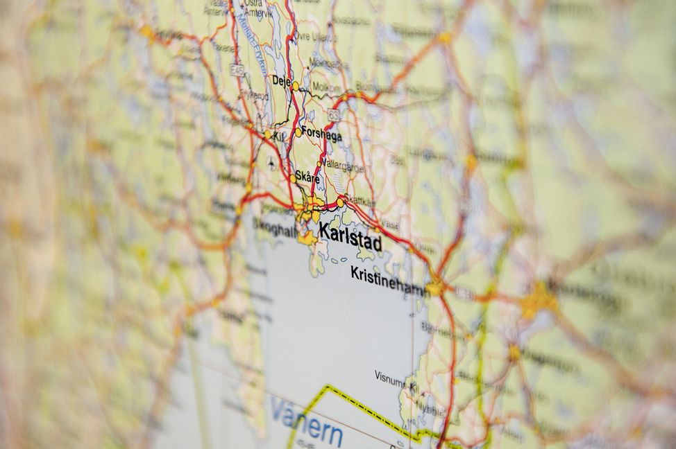 Skalvet inträffade i Vänern, 35 kilometer öster om Säffle, 45 kilometer söder om Karlstad och 35 kilometer nordost om Mariestad. Foto: Patric Söderström/TT