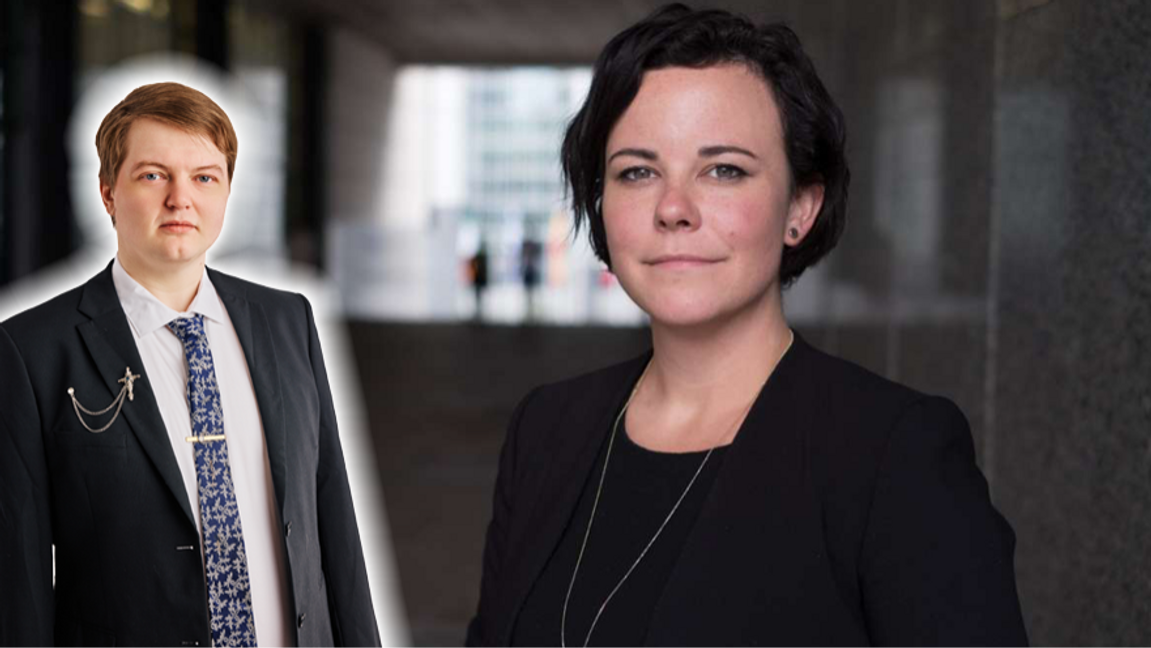 Alexandra Hökmark är ute och cyklar om bilismen, och vinglar vänsterut. Foto: Grinig, CC BY-SA 4.0, via Wikimedia foundation