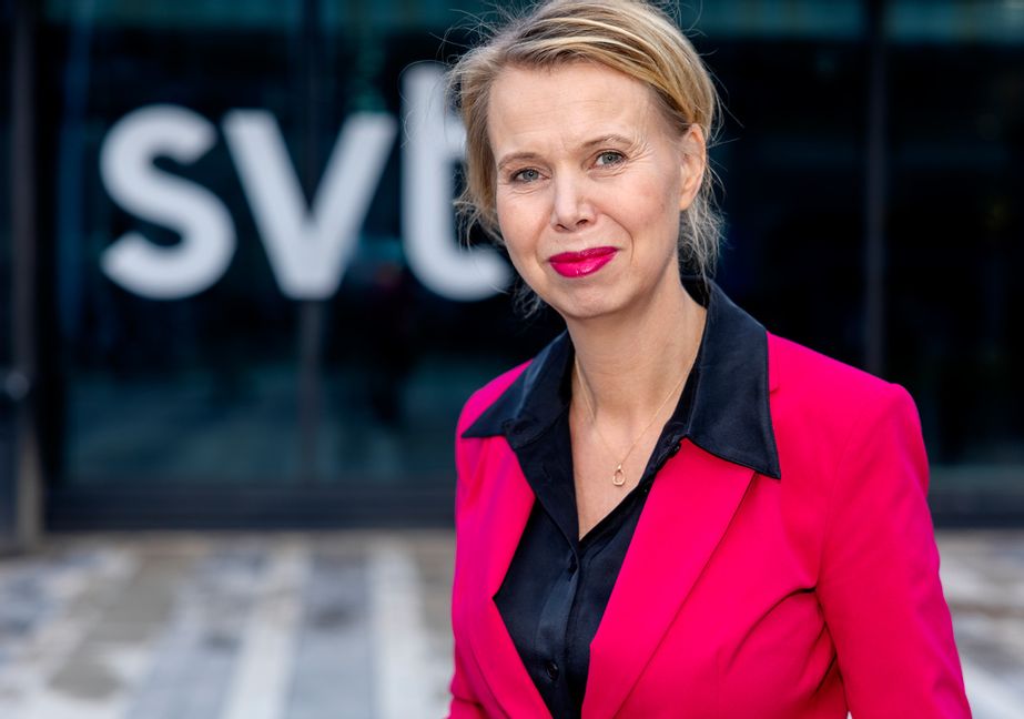 SVT:s vd Anne Lagercrantz. Arkivbild. Foto: Stefan Jerrevång/TT