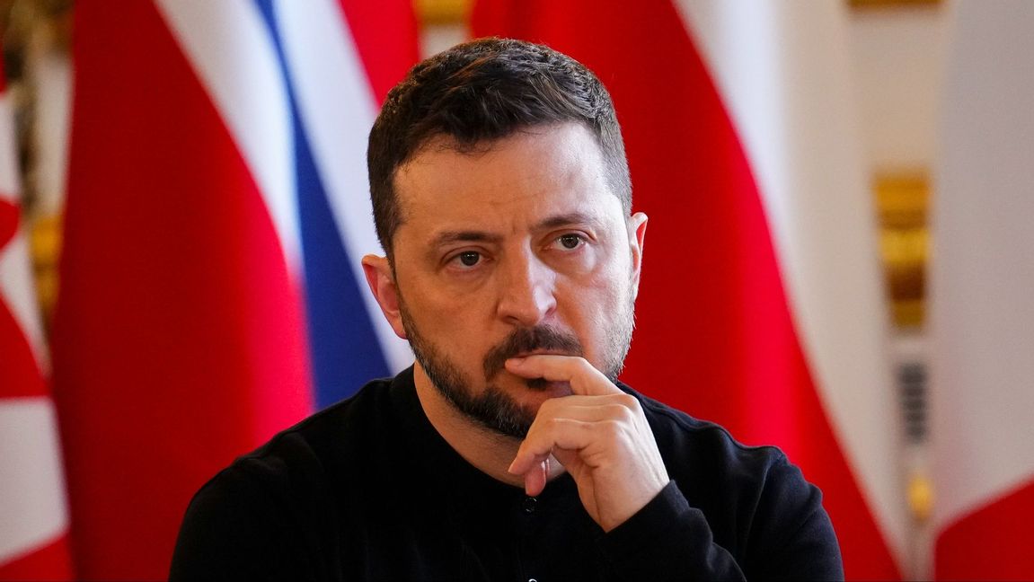 Ukrainas president Volodymyr Zelenskyj. Foto: Sean Kilpatrick/AP/TT