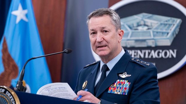 General Dan Caine, chef för den amerikanska försvarsstaben. Foto: AP