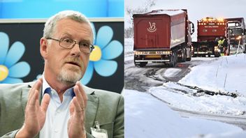 Thomas Morell (SD) är mycket kritisk till Trafikverkets hantering av vår infrastruktur så fort lite snöoväder drar in. Foto: Janerik Henriksson/TT//Johan Nilsson/TT