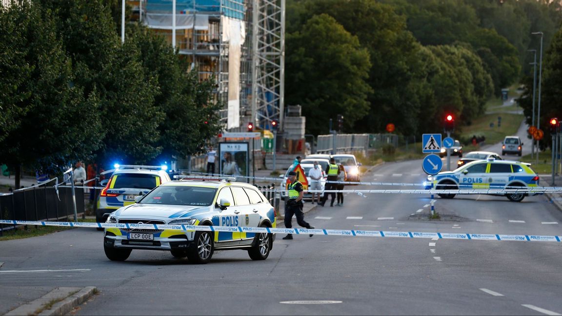 Grövre brott, som skjutvapenvåldet, härrör i stigande grad från gärningsmän med utländsk härkomst. Foto: Magnus Andersson TT.