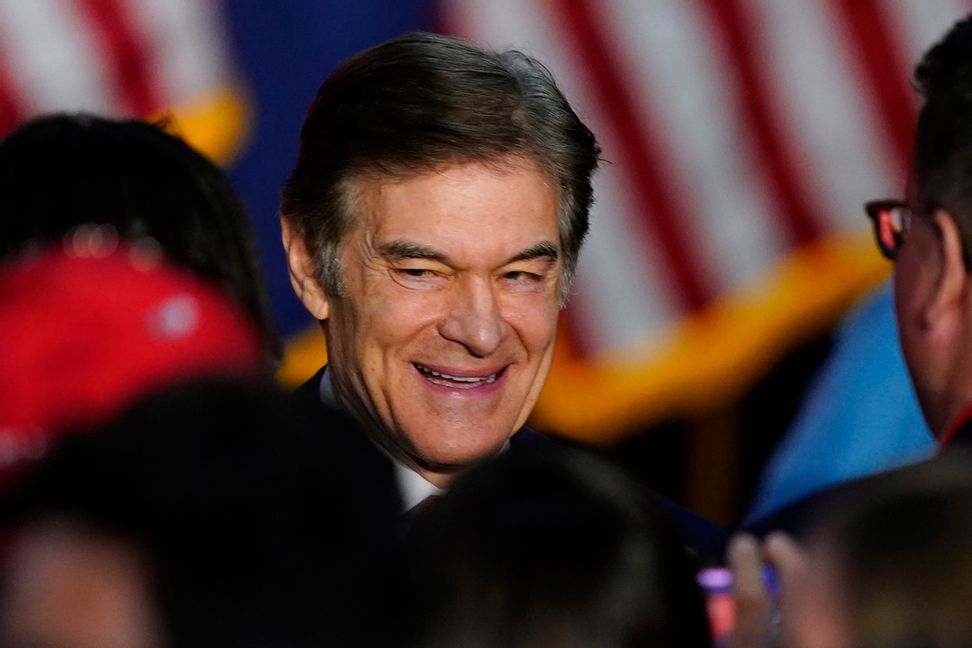 Mehmet Oz, känd från tv som Dr Oz. Arkivbild. Foto: Matt Rourke/AP/TT