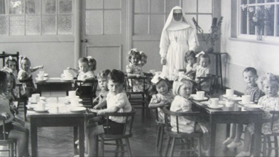 Det före detta barnhemmet Sean Ross Abbey i Tipperay ska nu undersökas. Foto: Brian Lockier / TT