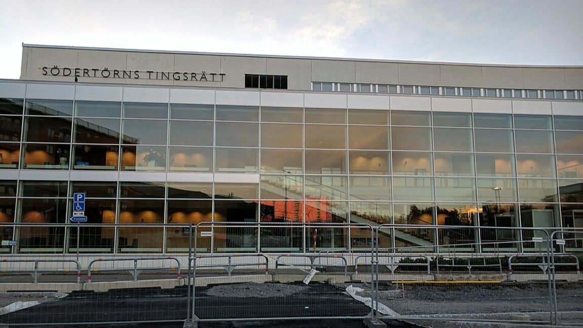 Poya Shafie åtalades vid Södertörns tingsrätt under tisdagen. Foto: AleWi/CC BY 4.0