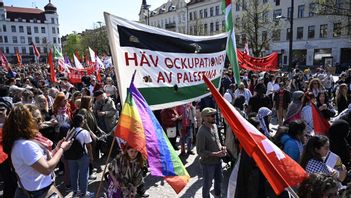 Vänsterpartiets allt mer öppna antisemitism har passerat en röd linje hos Centerpartiet. Foto: Johan Nilsson/TT