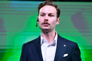 Centerstudenternas ordförande Rasmus Elfström (C). Arkivbild  Lars Schröder/TT