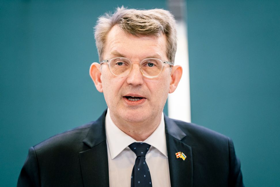 Danmarks försvarsminister Troels Lund Poulsen (V) ser inköpet som ett exempel på välfungerande nordiskt samarbete på försvarsområdet. Arkivbild. Foto: Mads Claus Rasmussen/Ritzau Scanpix/TT