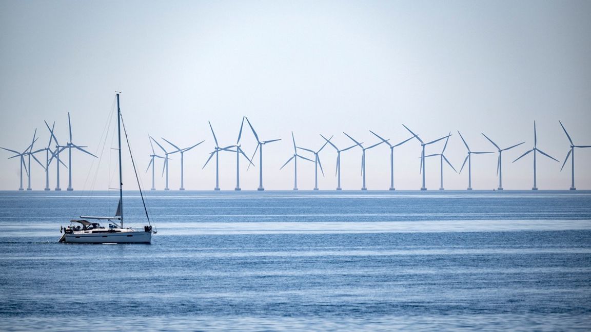 Vattenfall kan komma att stoppa ytterligare en havsbaserad vindkraftspark. Foto: Johan Nilsson/TT