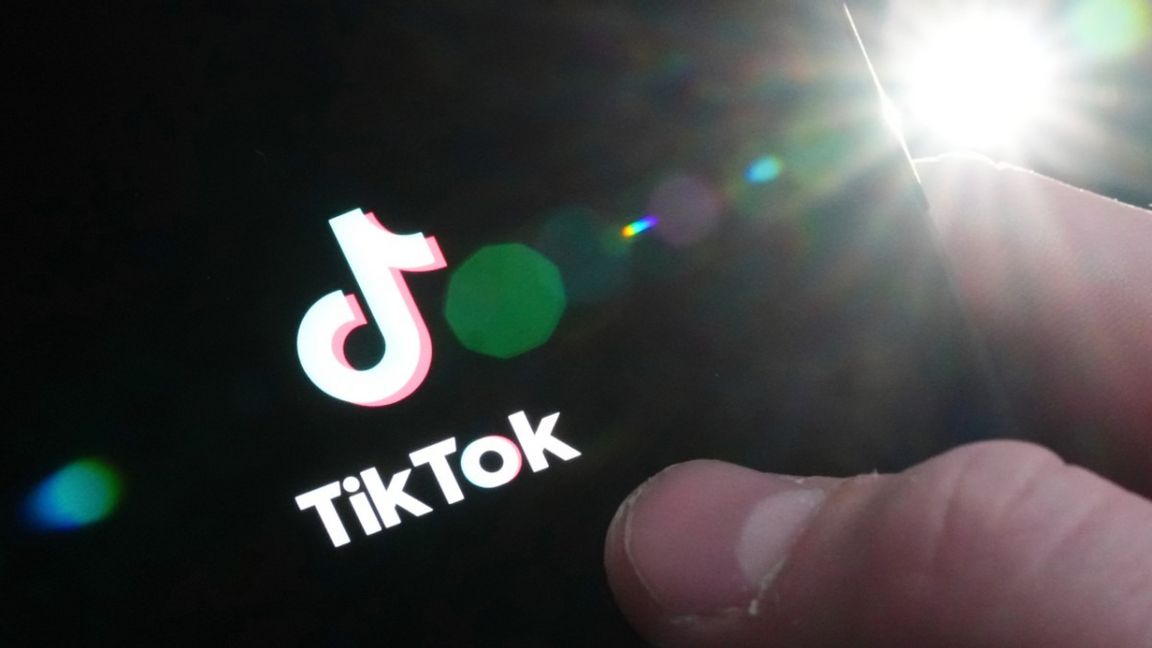 Tiktok får inte längre installeras på tjänstemobiler. Foto: Sean Kilpatrick AP/TT