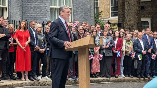 Keir Starmer efter valet 2024. Foto: CC BY-SA 4.0/Wikimedia Commons