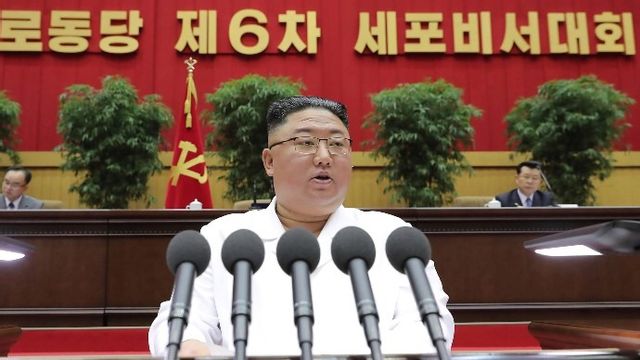 Nordkoreas diktator Kim Jong-Un. Arkivbild. Foto: KCNA via AP/TT