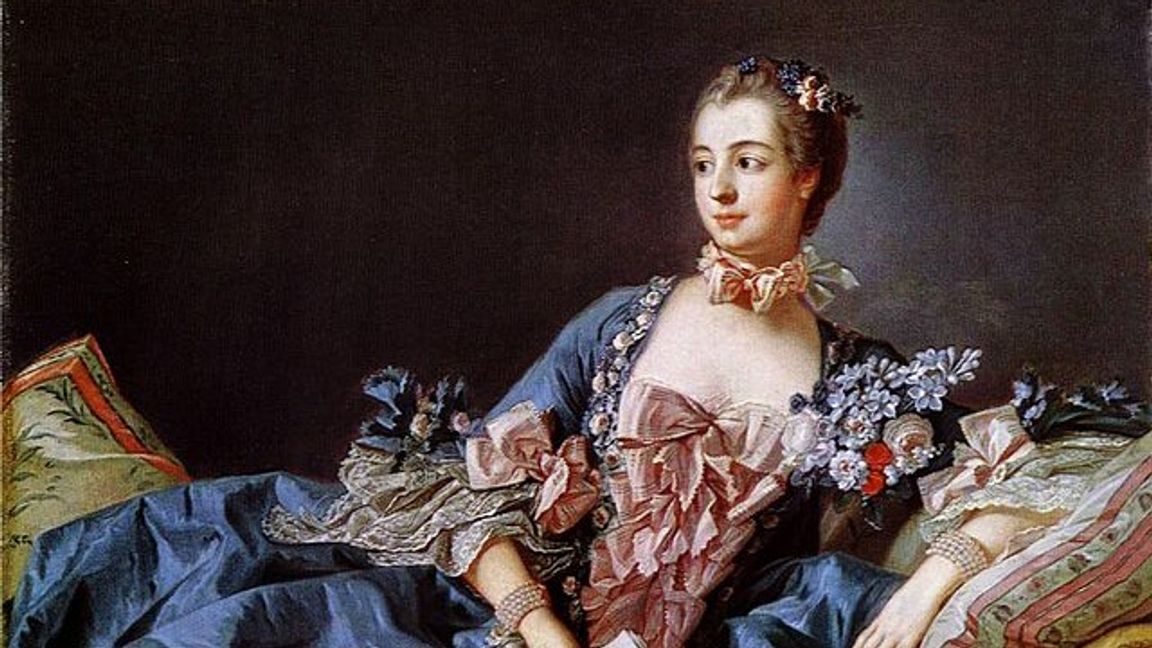 Konstnären François Bouchers porträtt av Madame de Pompadour. Foto: WikiCommons/ Public Domain