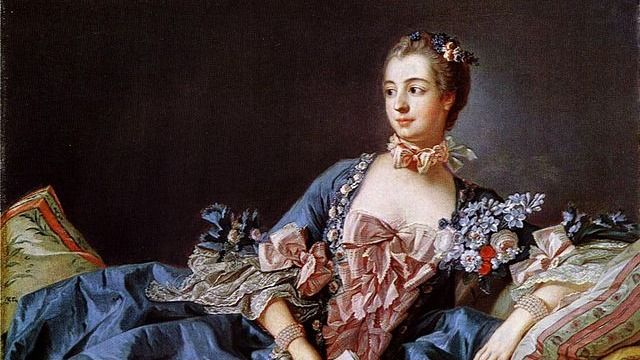 Konstnären François Bouchers porträtt av Madame de Pompadour. Foto: WikiCommons/ Public Domain