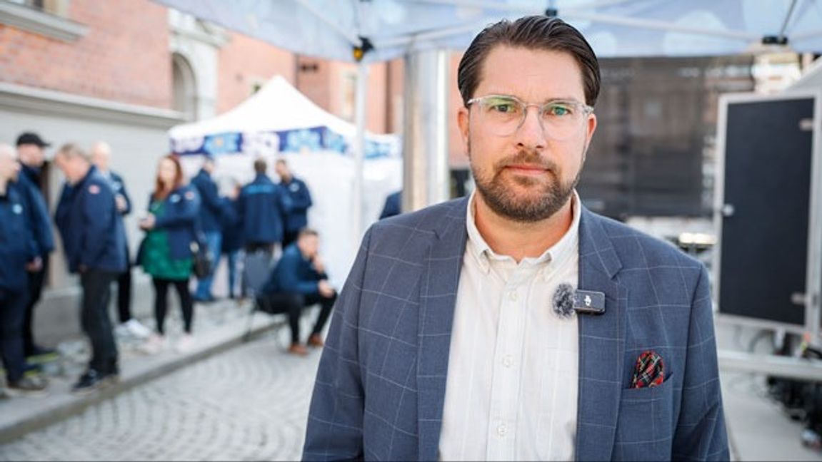 Jimmie Åkesson kommer anmäla TV4:s granskning. Foto: Christine Olsson/TT. 