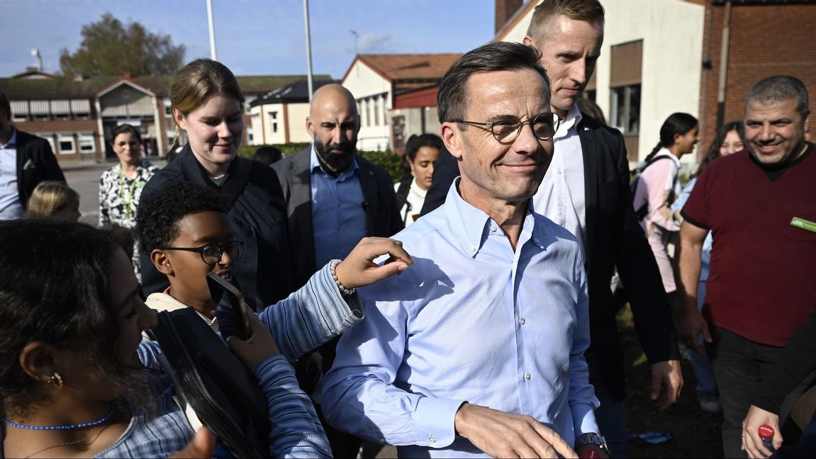 Också statsministern har många viljor att ta hänsyn till och hans makt är därför begränsad Foto: Johan Nilsson/TT