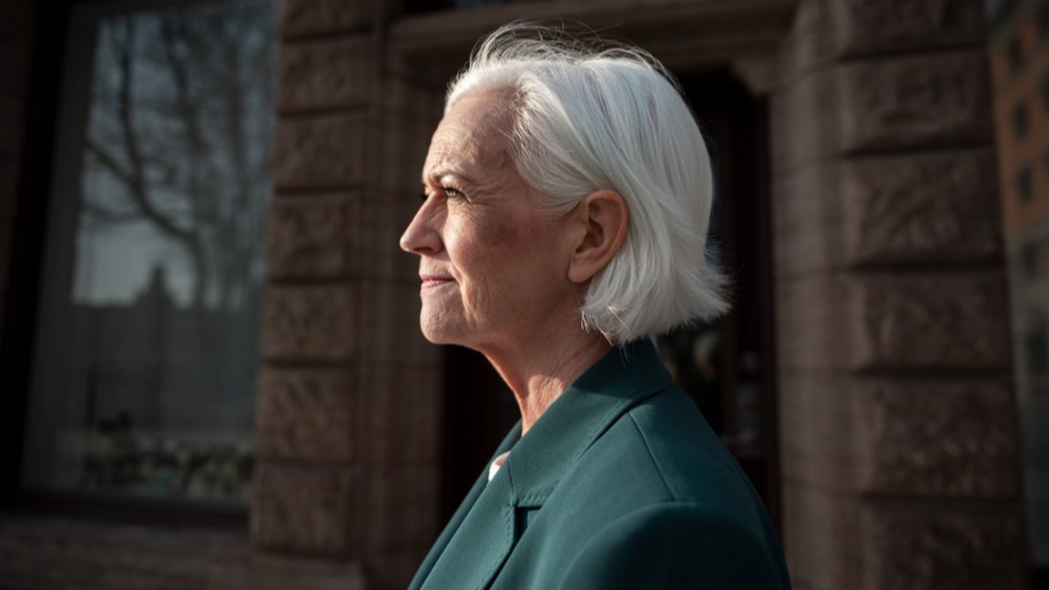 Sjukvårdsminister Acko Ankarberg Johansson (KD) lämnar sin post. Foto: Lisa Hallgren/SVD/TT