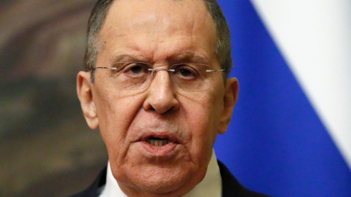 Sergej Lavrov har retat upp Israel. Foto: Yuri Kochetkov/AP/TT