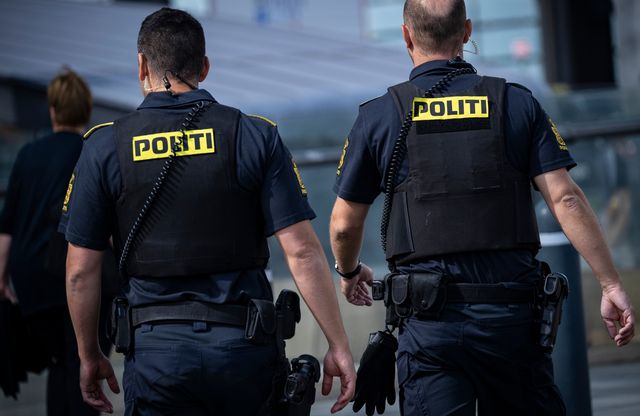 Dansk polis. Arkivbild. Foto: Johan Nilsson/TT