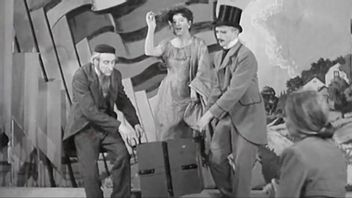 Ur filmen ”Välkomna till oss”, Socialdemokraternas valfilm 1946.