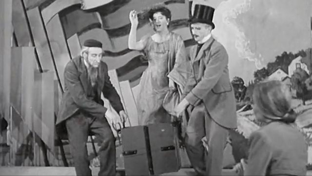 Ur filmen ”Välkomna till oss”, Socialdemokraternas valfilm 1946.