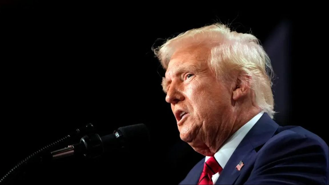 USA:s tidigare president Donald Trump vill avsluta studentviseringar för utländska studenter som ägnar sig åt olagliga aktiviteter. Foto: TT