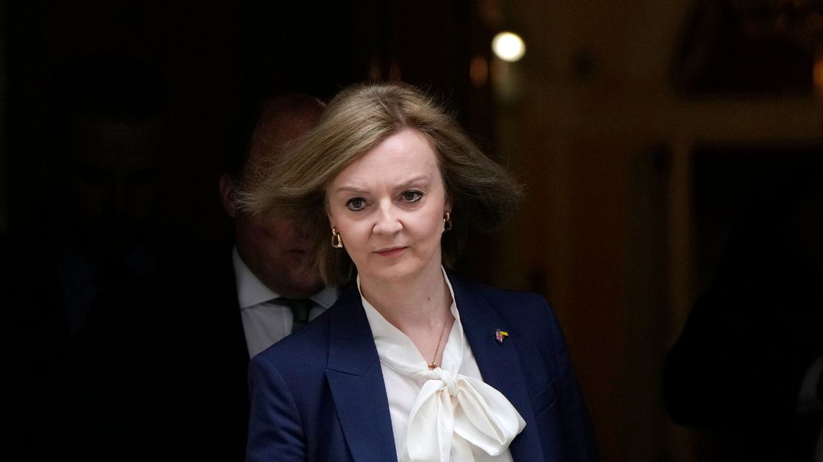 Storbritanniens nya premiärminister Liz Truss. Foto: Alastair Grant/AP/TT