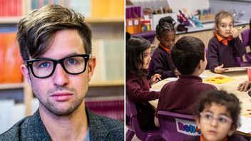 Forskaren Gabriel Heller Sahlgren lägger fram en rad förslag. Bland annat att skoluniform, som i Storbritannien, ska införas. Foto: AP/Pressbild