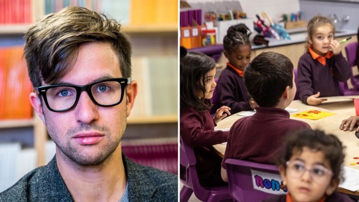 Forskaren Gabriel Heller Sahlgren lägger fram en rad förslag. Bland annat att skoluniform, som i Storbritannien, ska införas. Foto: AP/Pressbild