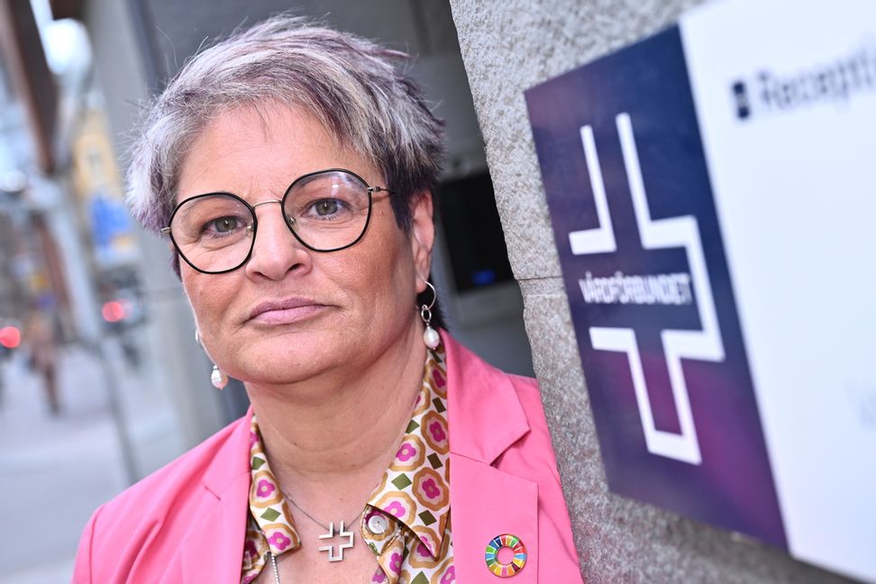 Sineva Ribeiro, ordförande Vårdförbundet. Arkivbild. Foto: Claudio Bresciani/TT