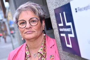 Sineva Ribeiro, ordförande Vårdförbundet. Arkivbild. Foto: Claudio Bresciani/TT