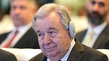 FN:s generalsekreterare António Guterres. Bild: AP Photo/Hadi Mizban
