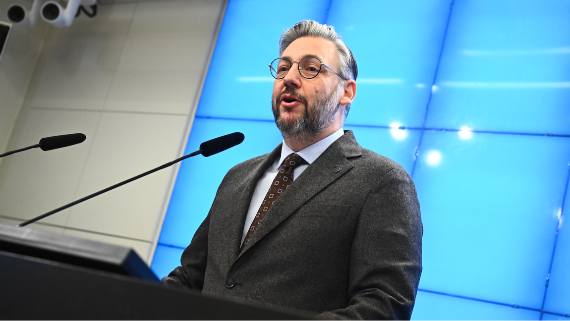 Centerpartiets partiledare Muharrem Demirok meddelade i måndags att han avgår. Foto: Claudio Bresciani