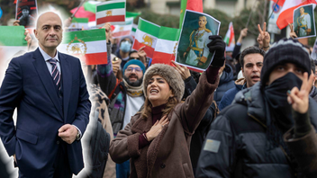 Var är det palestinska stödet till Iran? Hos mullorna. Foto: Stefano Porta /AP/TT