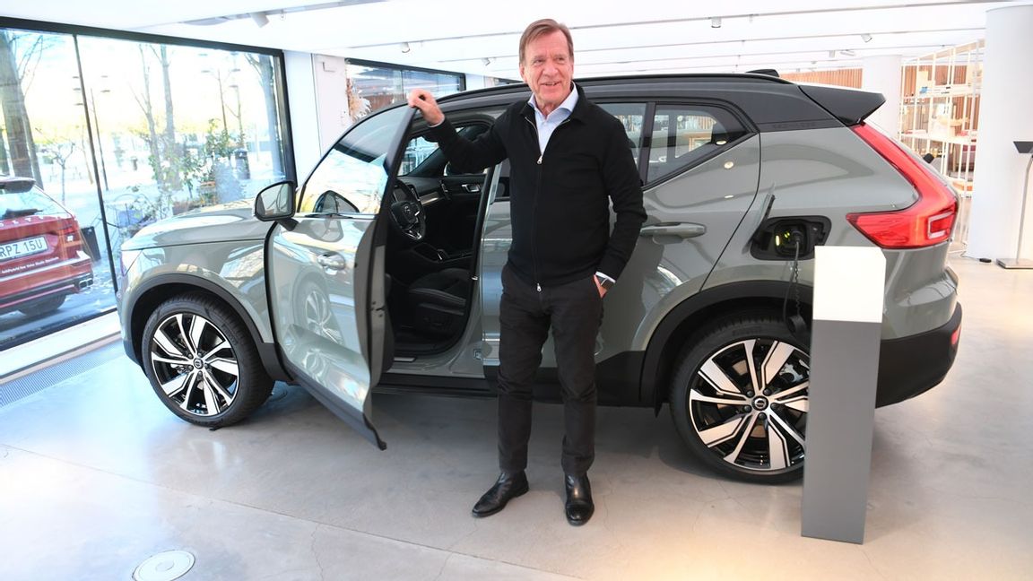 Håkan Samuelsson, vd hos Volvo Cars. Foto: Fredrik Sandberg/TT
