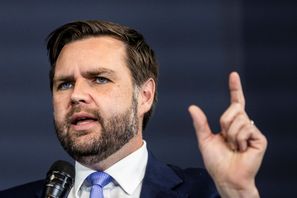 Republikanernas vicepresidentkandidat JD Vance. Sean Simmers/The Patriot-News/AP/TT