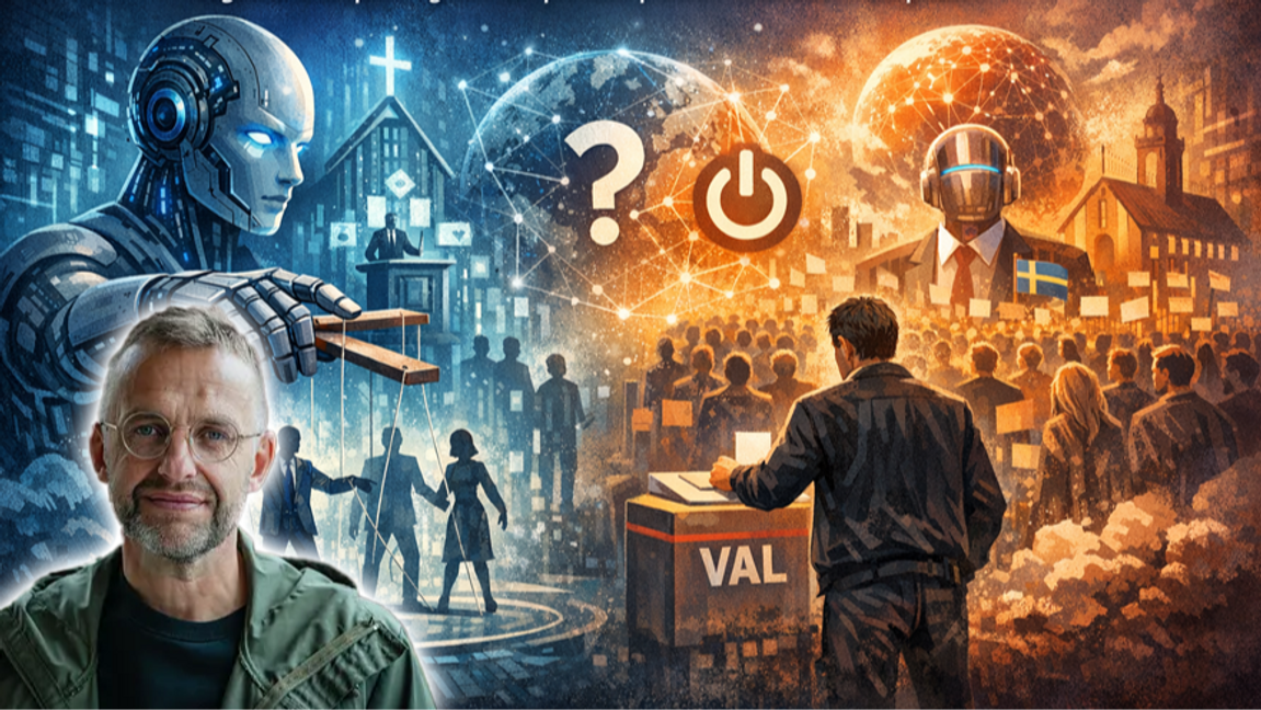 Kommer AI utveckla eller avveckla demokratin? Foto: ChatGPT