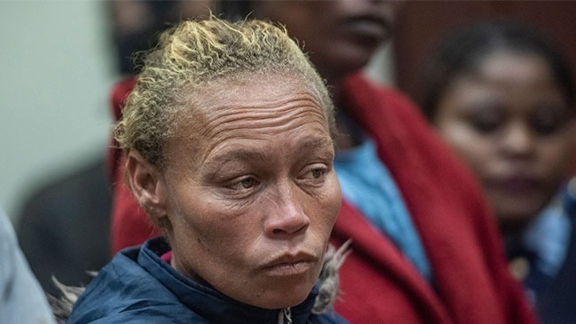 Racquel Smith i rätten. Bild: AP Photo