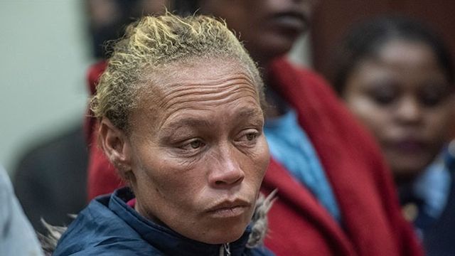 Racquel Smith i rätten. Bild: AP Photo