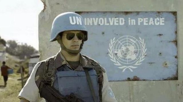 FN har i snart 80 år effektivt blockerat fred. Foto: Internet meme 