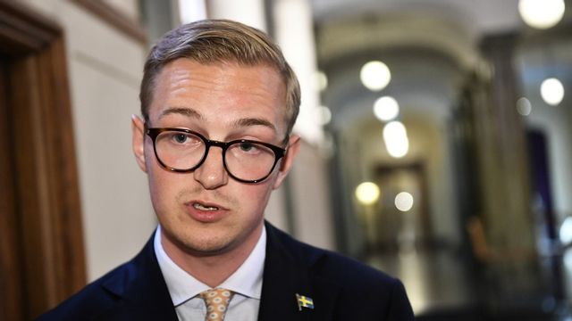 Jonny Cato, Centerpartiet.
Foto: Henrik Montgomery/TT.