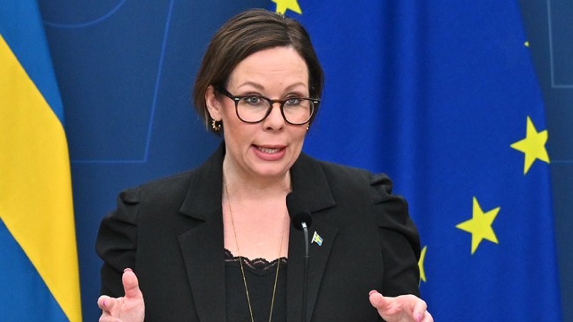 Maria Malmer Stenergard. Foto: Claudio Bresciani/TT